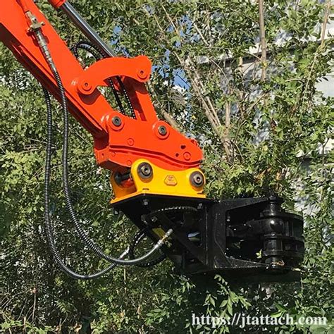 mini excavator shear attachments|used tree shear for excavator.